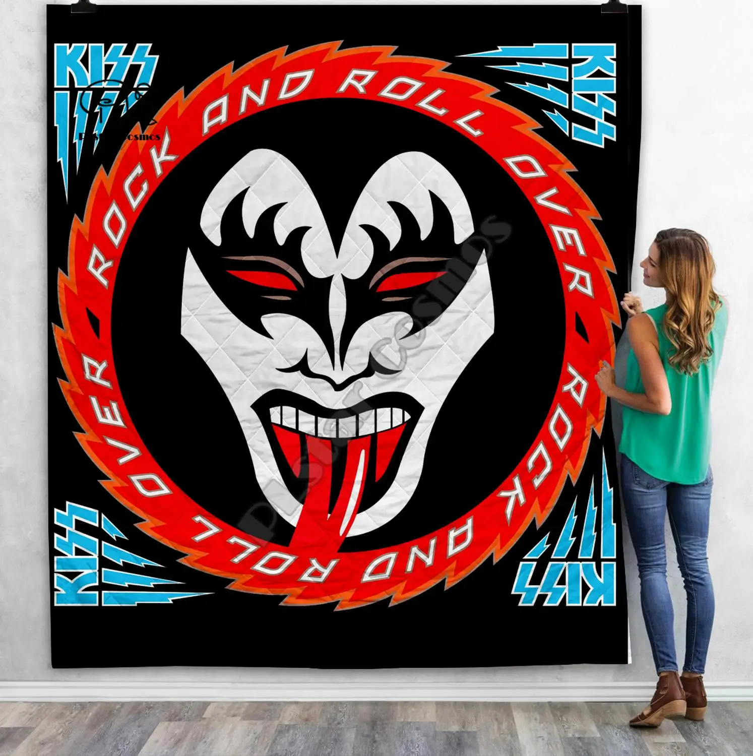 KISS Rock & Roll All Nite вечерние 3D одеяло для детей взрослых постельные принадлежности