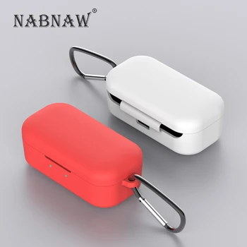 

For QCY T5 TWS Headset Earphone Case Sports Earphones Bags Silicone Case for QCY T5 Charging box Case Protector Knock Anti