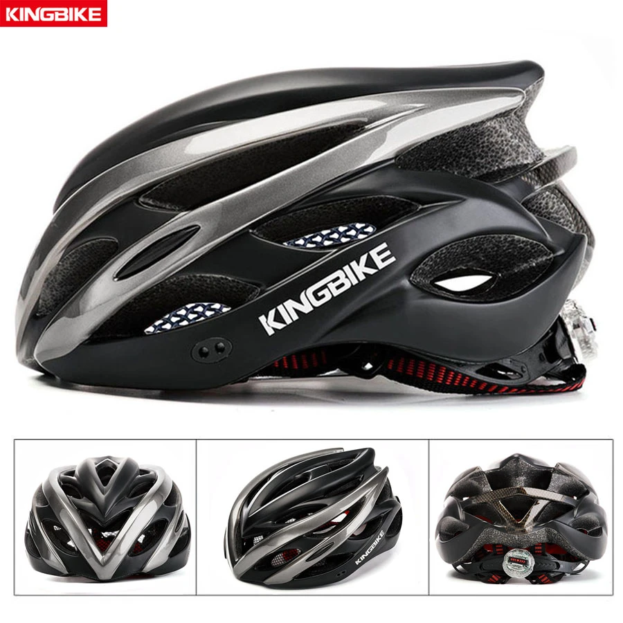 Unisex Adult Bicycle Helmet Mountain Bike Cycle Outdoor Safety Helmet with Lens 
