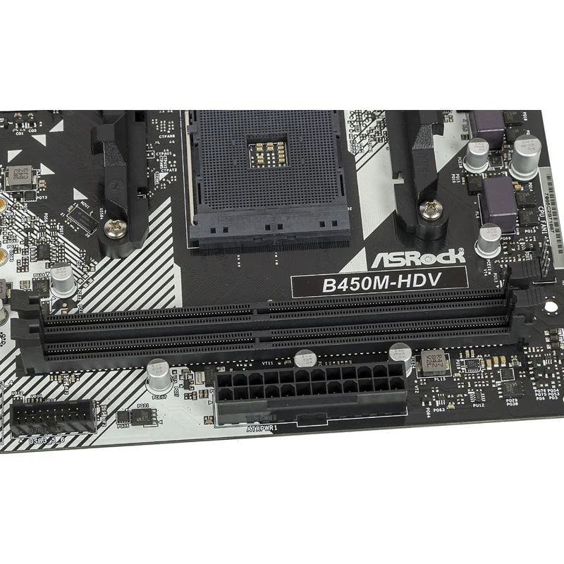 Материнская плата ASROCK B450M-HDV R4.0