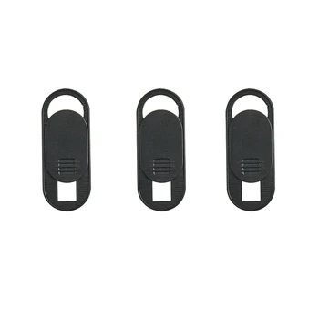

3pcs Webcam Cover Shutter Magnet Slider Plastic Universal Camera Cover Voor for Web Laptop iPad PC Mac Tablet Privacy Sticker