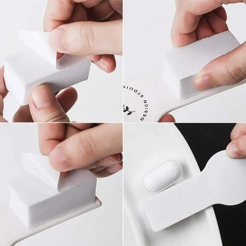 Nordic Toilet Seat Cover Portable Sanitary Closestool Toilet Lid Handle Anti-dirty Cover Lifter for Travel Home Bathroom Decor