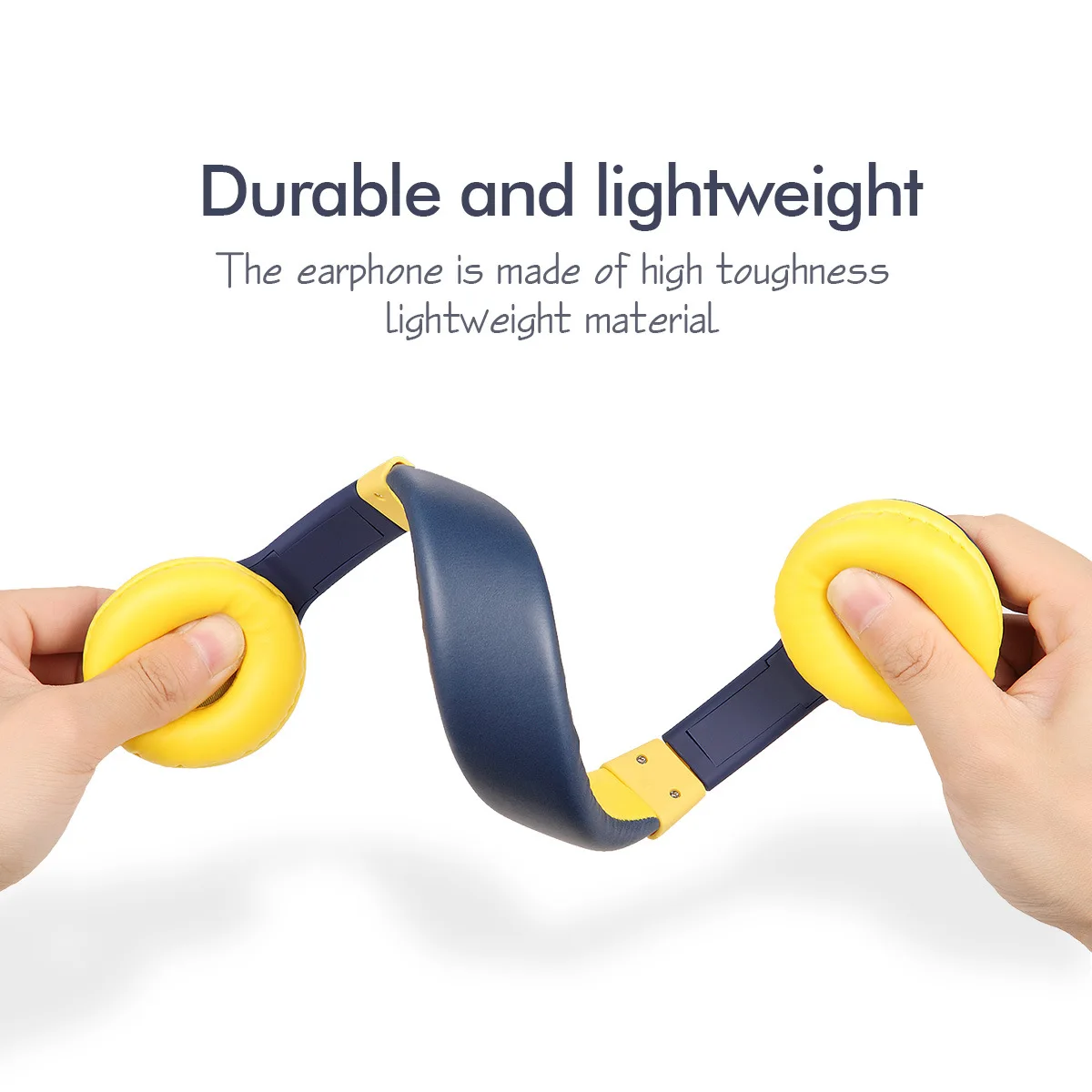Children Kids Headphones Limited Volume 85dB Headsets for Study PC iPad Phone Game Listen Music Over Ear Lightweight Headband