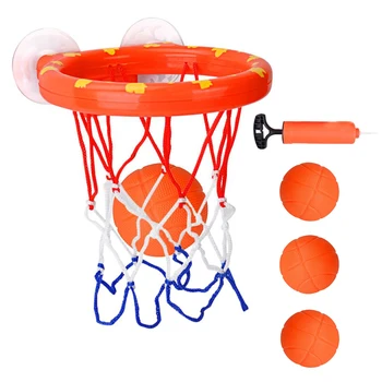 

Mini Basketball Hoop Toys Toddler Bath Toys Indoor Home Office Basketball Fans Sports Game Toys For Kids Children Adults