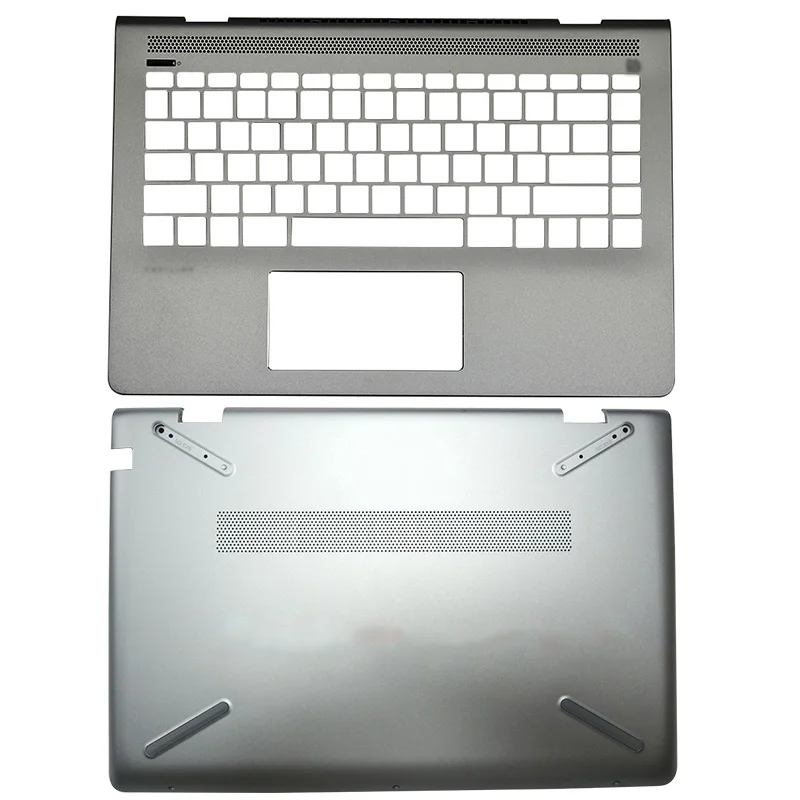 

Original New For HP Pavilion 14-BF 14-bf036tx 14-bf046tx Laptop Palmrest Upper Case/Bottom Base 933313-001 930593-001 Silver