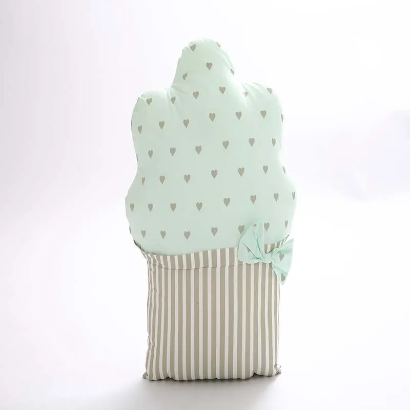 1 шт. 45X35 см Ins хлопковая Съемная подушка для мороженого, торта, креативная плюшевая игрушка для мороженого, детские игрушки, украшение дома, комфортная игрушка