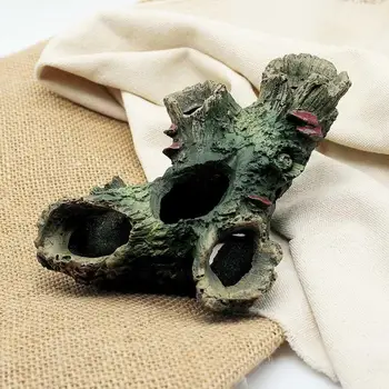 

Aquarium Resin Sinking Wood Fish Tank Landscaping Decoration Avoiding Fish The Worms Hole Simulation Box Ornaments H8O1