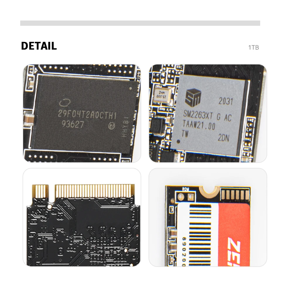 ZENFAST NVME SSD 128GB 256GB 512GB  1TBM.2 2280 PCIe Internal Solid State Drives For Laptop Desktop best ssd internal hard drive