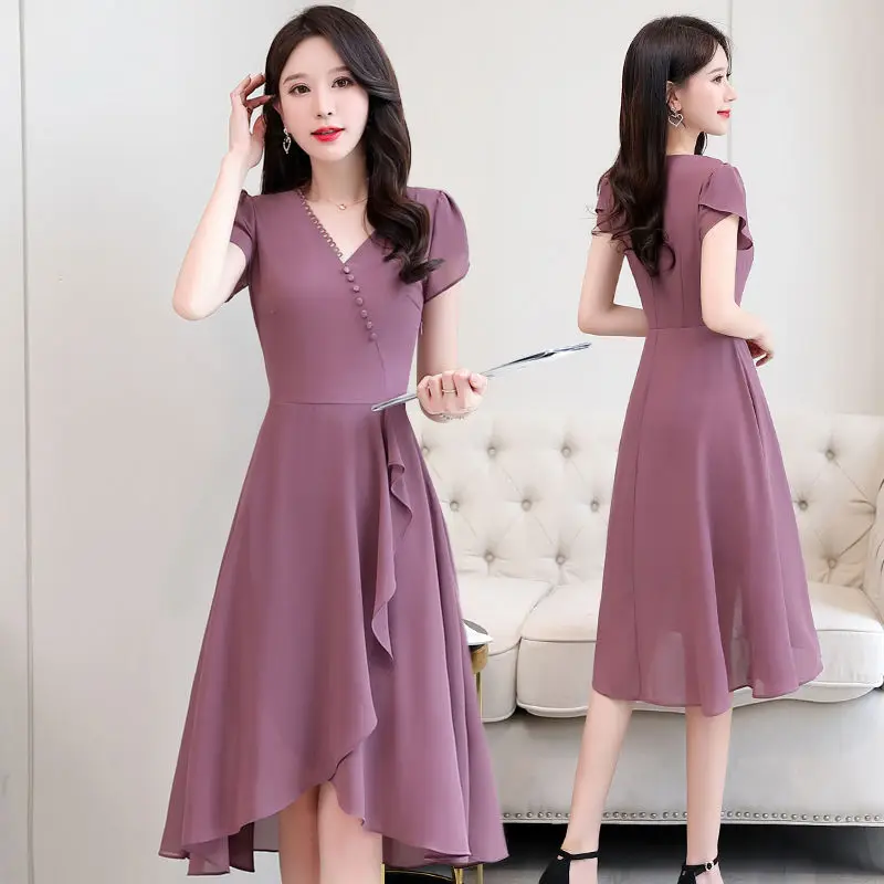 6 Цвета летние сапоги до колена Длина А линейное короткое платье с расклешенными