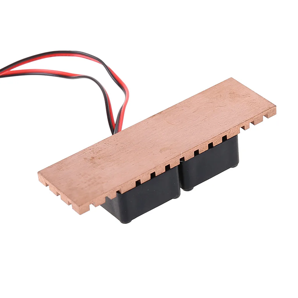 Чистый Медь теплоотвод для M.2 NGFF 2280 PCI-E Накопитель SSD с протоколом NVME с вентилятором Laird Стикеры теплоотвод