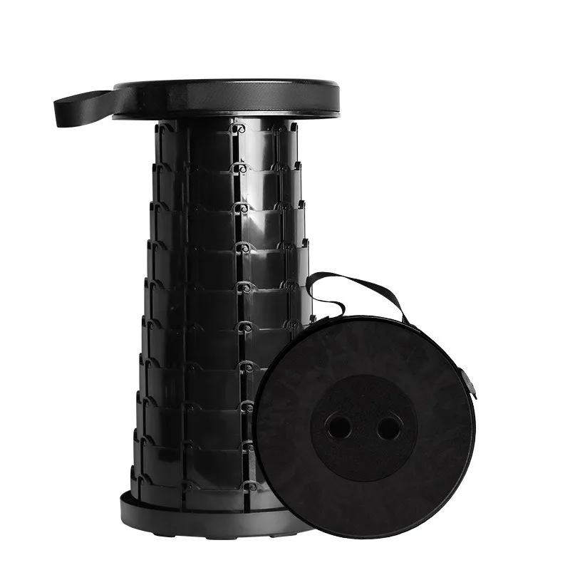 

Portable Telescopic Stool Outdoor Folding Chair Fishing Beaching Camping Home Office Beach Chair Silla Plegable Foldable Stool