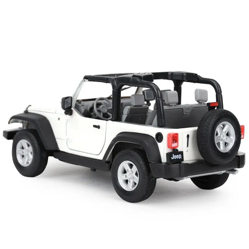 Welly 1:24 2007 Jeep Wrangler литая под давлением модель автомобиля в коробке