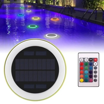 

Waterproof Remote Controlled RGB Changing Swimming Pool Floating Lights for Party and Home Decoration