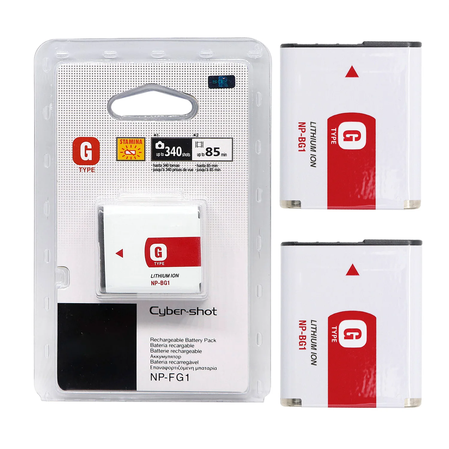 2Pcs Original NP-BG1 NP-FG1 3.6V 910mah Camera Battery For SONY Cyber-shot DSC-H3 DSC-H7 DSC-H9 DSC-H10 DSC-H20 DSC-H50 DSC-H55 |