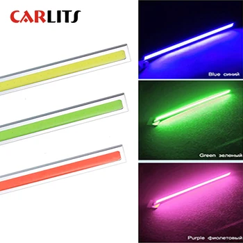 

CARLITS 2X 17cm Universal Daytime Running Light COB DRL LED Car Lamp External Lights Auto Waterproof Car Styling Led DRL Lamp CJ