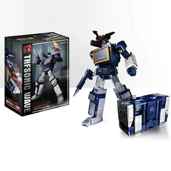 

G1 Transformation THF 01J Soundwave One Tape Deform walkman MasterPiece MP13 Oversize Alloy Action Figure Robot Collection Toy