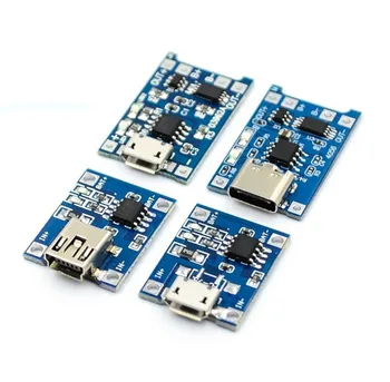 

Free Shipping 5PCS/lot Great IT 5V 1A Micro USB 18650 type-c Lithium Battery Charging Board Charger Module+Protection Dual Funct
