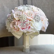 Круглые Румяна Свадебный букет КАПЛЕВИДНАЯ бабочка брошь букет альтернатива букеты каскадные хрустальные свадебные цветы