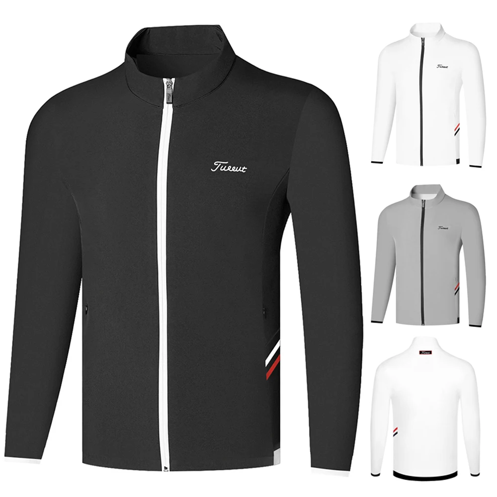 Winter Golf Clothing Plus Velvet Windbreaker Breathable and Quick