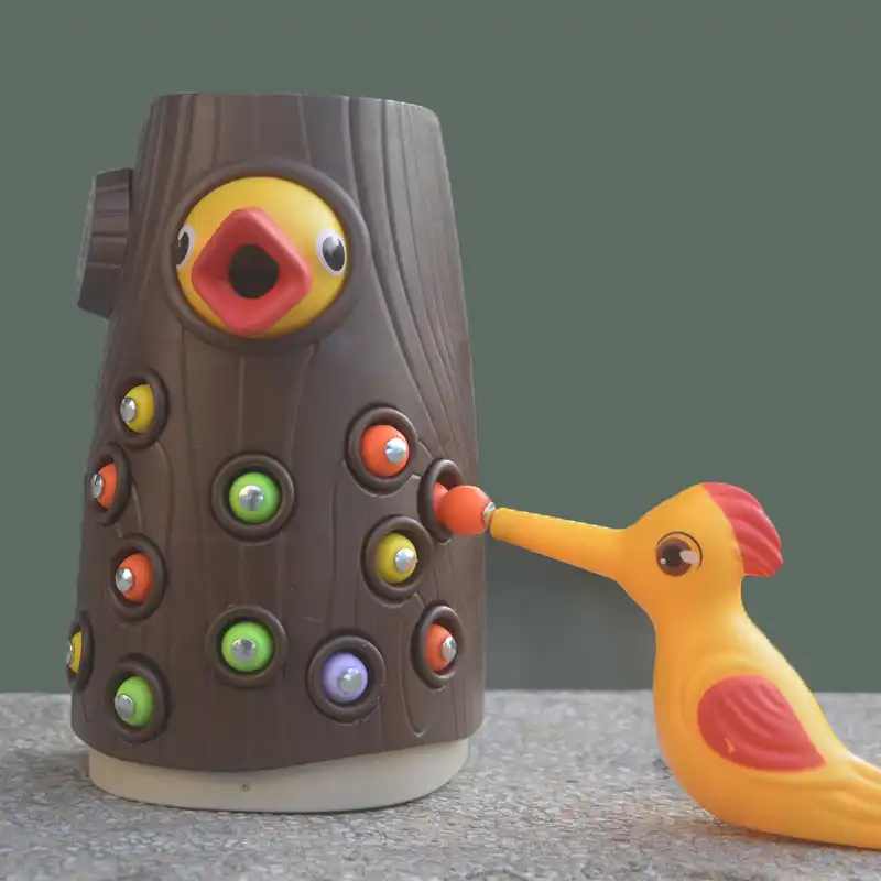woodpecker desk toy