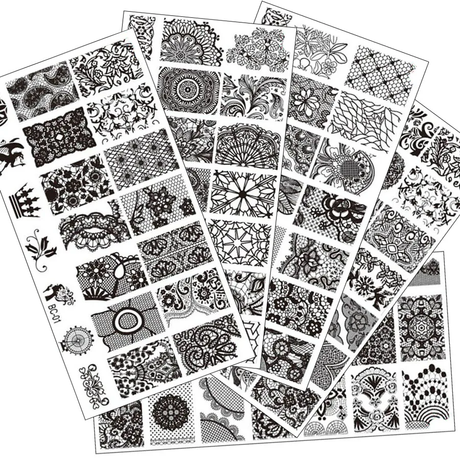 AddFavor шаблон для штамповки ногтей DIY инструмент для штамповки лака для ногтей из нержавеющей стали для маникюра штамповочная пластина гель-Арт печать штамп наборы