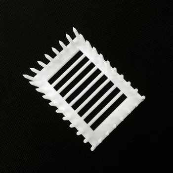 

6Pcs White Queen Bee Cages Isolator Rearing Catcher Trapper Beekeeping Tool