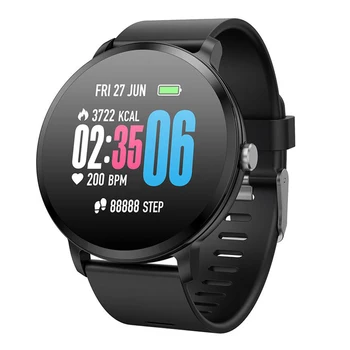

Faddish Bluetooth 4.0 Smart Watch Band Waterproof Tempered Glass Activity Fitness Tracker Heart Rate Monitor Sports Smartwatch