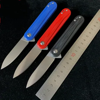 

Hunting Knife Pocket Fruit Knife Mini Foldable Knives D2 Stainless Steel Multifunctional Kitchen Knife Hand Tool Woodworking