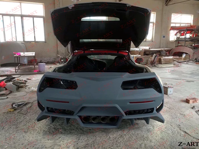 Z-ART для Corvette C7 wide body kit wide tuning body kit для Corvette C7 retrofit body kit автомобильный Стайлинг body kit