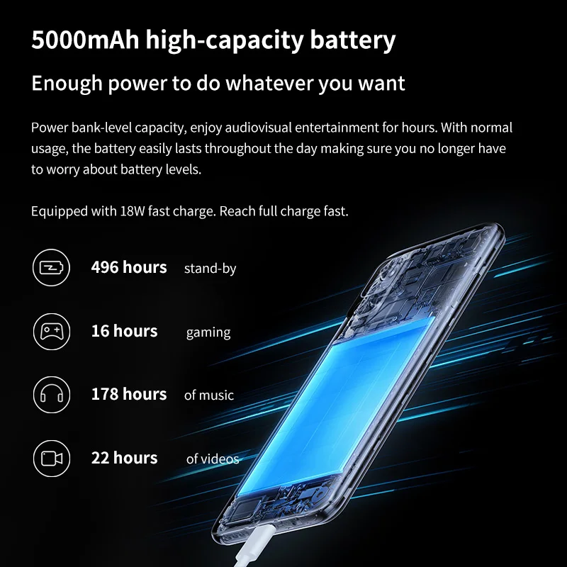 Xiaomi-Redmi Note 10グローバルバージョンスマートフォン,4GB, 64GB 