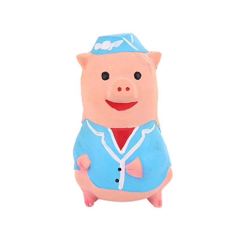 Игрушка для собак Cachorro латексная Жевательная пищалка, писклявый звук, игрушки для игр в форме животного, щенок, собак Mascotas Chien Honden Hond Perros - Цвет: 9
