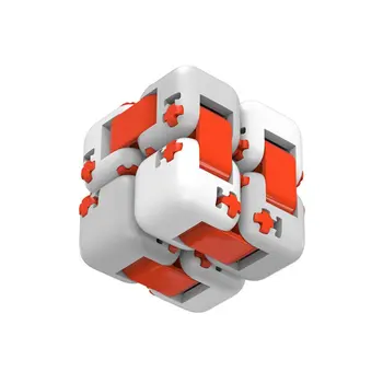 

For Mi Rabbit Fingertip Building Blocks Intellect Robot Girl Children'S Building Blocks Toys Plastic Inserting Puzzle Assembly
