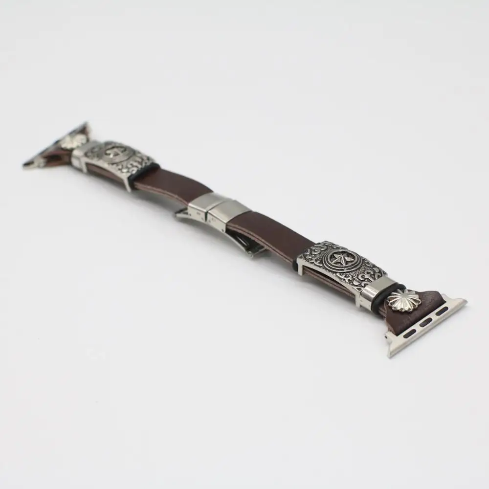 dark brown Искусственная кожа петля ремешок для apple watch, ремешок 42 мм 44 мм apple watch 4 5 38 мм 40 мм наручных часов iwatch, 5/4/3/2/1, correa, сменный Браслет - Цвет ремешка: dark brown