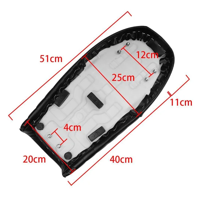 Sella Moto Cafe Racer In Pelle PU - Per CG125, GN, CB400SS, Stile Vintage, 4 Modelli - Foto 12
