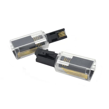 

2pcs Connector Organisers Electrical Equipment Handset Coil Telephone Cable Detangler 360 Degree Rotating Anti Winding Extended