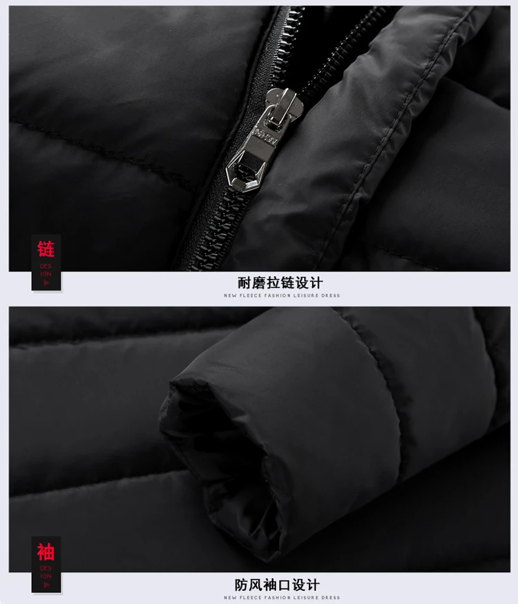 AliExpress, однотонная, простая, Молодежная, с капюшоном, зимняя, мужская, хлопковая одежда, толстая, трендовая, хлопковая стеганая куртка, теплое пальто, с хлопковой подкладкой