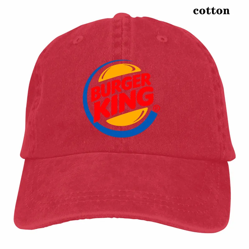 Бейсбольная кепка с логотипом Burger King BK для мужчин и женщин, Кепка-Дальнобойщик, модная Регулируемая Кепка - Цвет: 3-Red