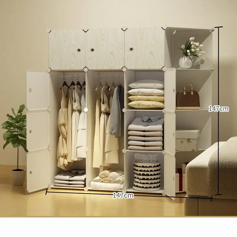 Для La Moveis Para Casa Gabinete Armadio Armario Ropero Szafa Meuble rangelment Closet De Dormitorio Guarda Roupa Mueble Closet|Шкафы| |