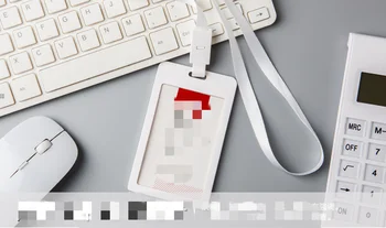 

Plastic employee ID card holder