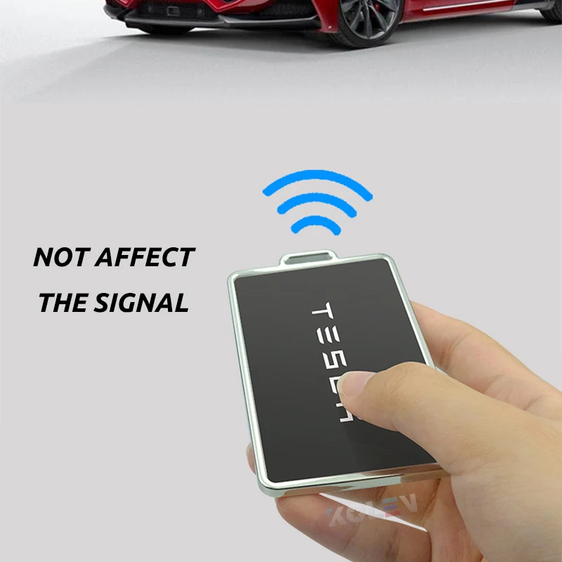 Custodia protettiva per portachiavi per auto in TPU morbido per Tesla Model 3 Card Remote Key Fob Bag Shell Clip accessori per lo Styling dell'auto - H3d9fc81969c3496ab450bb06c20e40beG