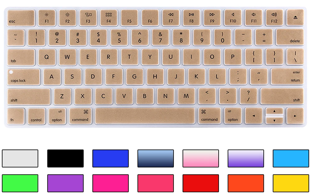 Чехол для клавиатуры HRH силиконовый защитный чехол защитная пленка Apple Magic MLA22B/A