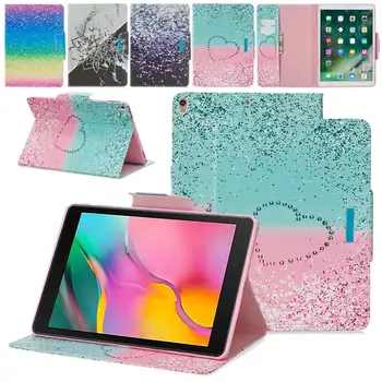 

1PC For ipad air 10.5 inch 2019 ipad Pro 10.5 inch 2017 Auto-Sleep / Wake Up Card Slot Color Paint Bracket Shockproof Case Cover