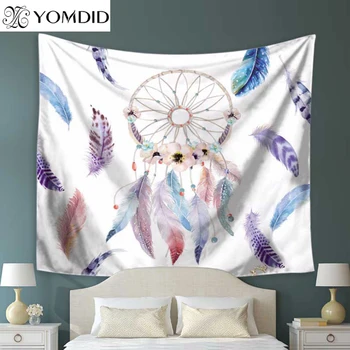 

Indian Mandala Tapestry Dreamcatcher Wall Hanging Tapestries Hippie Bohemian Decorative Wall Carpet Yoga Mats Table Cloth
