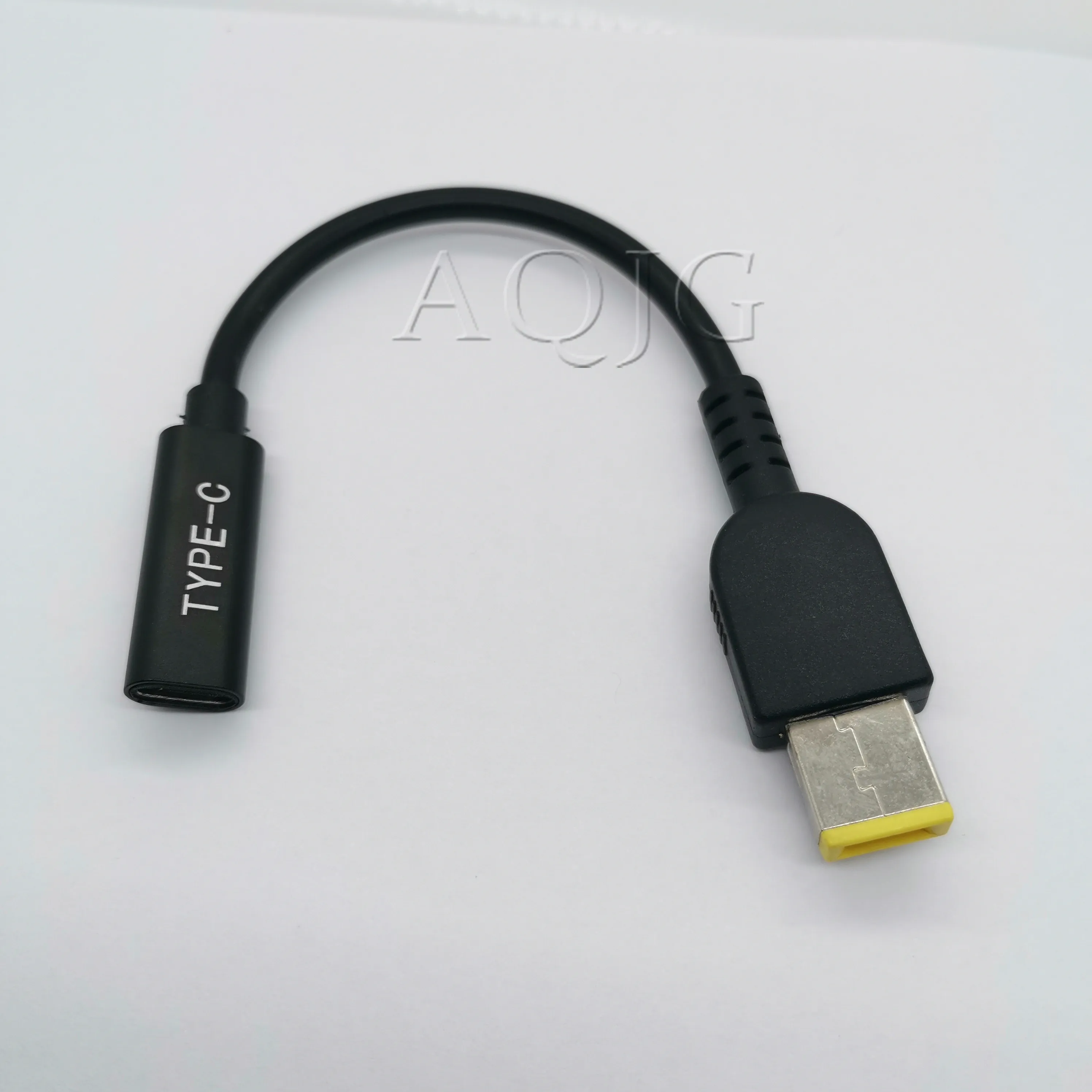 USB-C 3,1 type C женский прямоугольник Мужской USB PD эмулятор триггер угловой DC адаптер питания конвертер для lenovo Thinkpad ноутбука