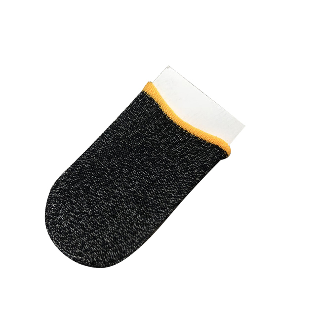 1Pair Gamer Fingers Sleeve Fiber Cotton Finger Glove Breathable Sweat Absorbing Gloves For PUBG Mobile Phone Games