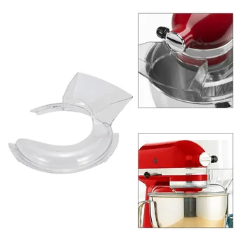 

Replacement Pouring Shield Splash Guard for KitchenAid 4.5/5QT Stand Mixers KSM500PS KSM450