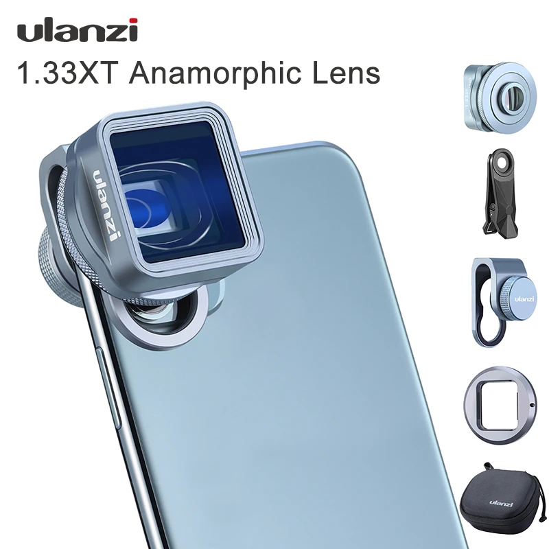 Анаморфный объектив Ulanzi 1 33xt широкоформатный видеомакер для кинофильтра с