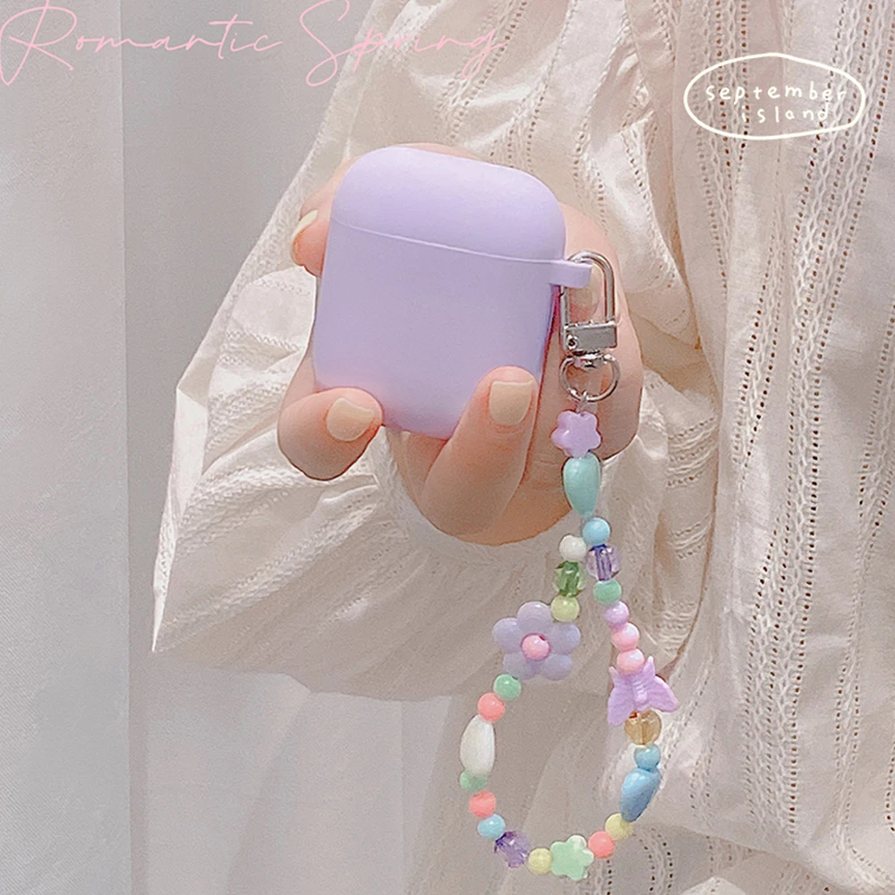 

Cute Candy Color Case for Apple Airpods 1 2 Case for AirPods Pro Case Bluetooth Earphone Cover Case Accessories Headphone Box