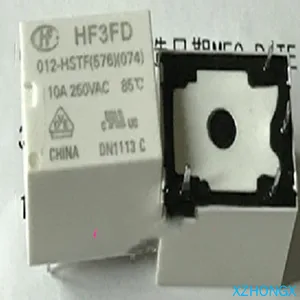 HF3FD-012-HSTF реле 4-pin 12V 10A HF3FA-012-HTF