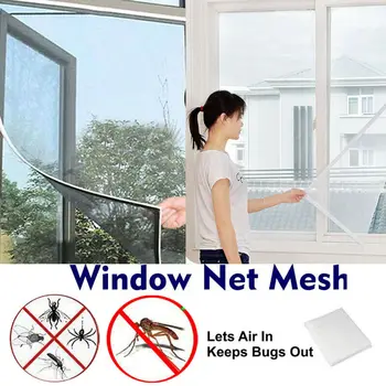 

Faroot Summer 1PCS Mosquito Screen DIY Door Screen Insect Fly Mosquito Magic Magnetic Protection Network
